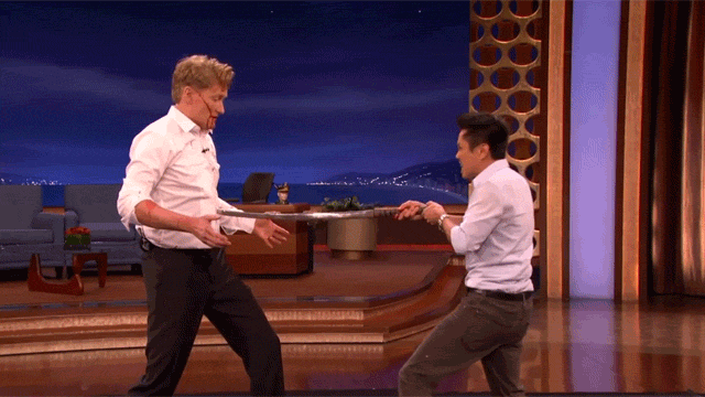 CONAN STEVEN HO KATANA STAB