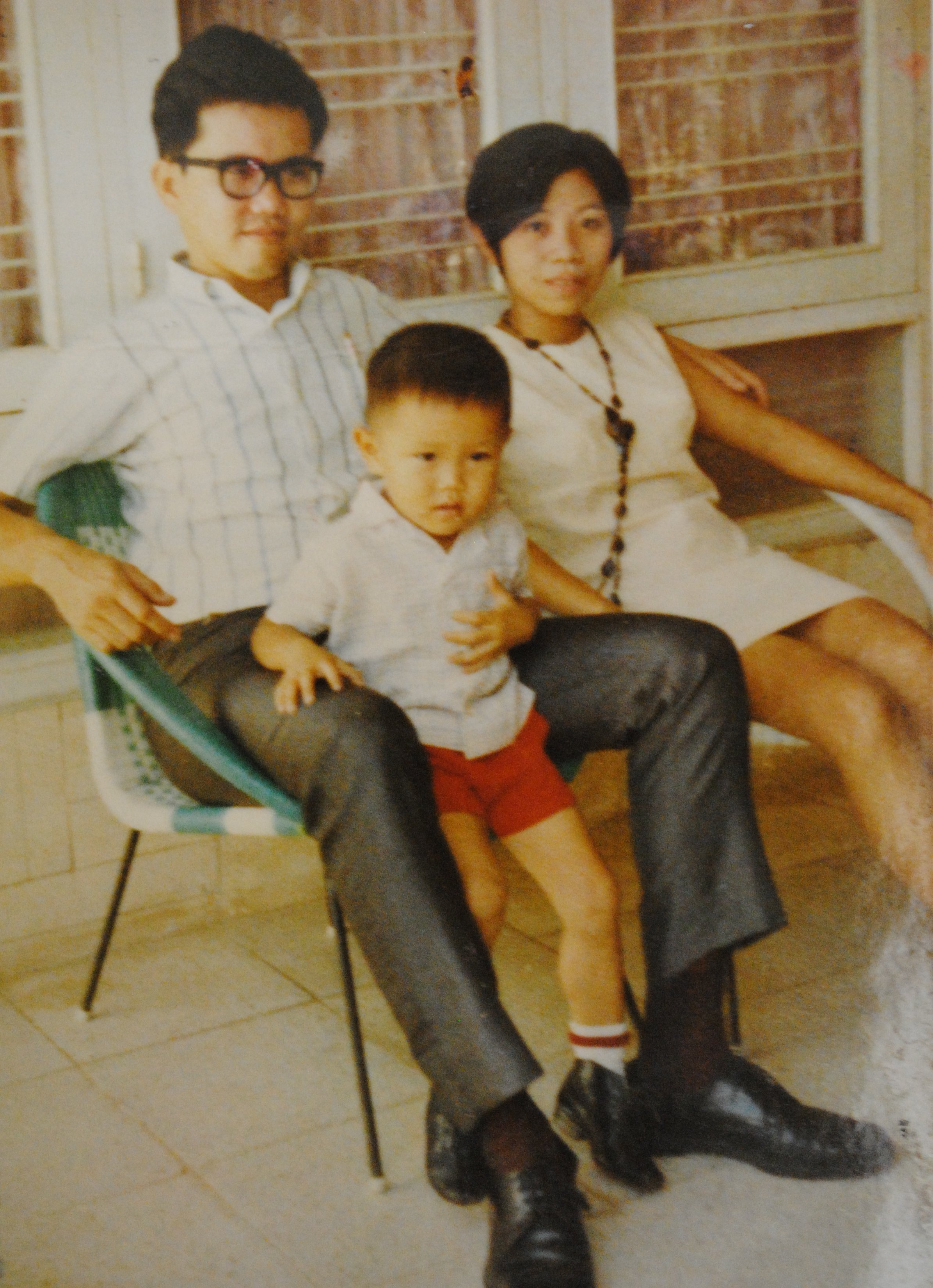 Steven Ho and parents